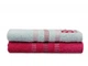 Набір рушників Beverly Hills Polo Club 120107281 50х90 см Махра Botanik Mint, Fuchsia - изображение 4