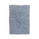 Покривало 135*180 см Barine - Stream Throw Denim 135*180 синій - изображение 2