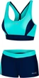 Рраздельный женский купальник Aqua Speed Fiona спортивный 42. Сине-бирюзовый - изображение 1
