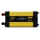 Автомобільний інвертор UKC 1000 Вт перетворювач напруги 12 220 В 2 USB LCD AC DC адаптер для акумулятора ноутбука побутової техніки електроніки прикурювача чорний жовтий - зображення 7