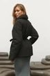 Куртка з поясом OW025 2501110970409 L/XL Чорний - изображение 2