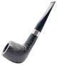 Люлька Anton Billiard Briar Sandblast Pipe 9mm Midnight - изображение 1