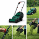 Электрическая газонокосилка PARKSIDE PRM 1300 B2 1300 Вт ширина 32 см - изображение 2