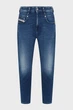 Жіночі сині джинси D-FAYZA-T Sweat jeans Diesel 25 00SHKV 068AZ - изображение 1