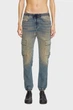 Жіночі сині джинси 2051 D-URSY JOGG Sweat jeans Diesel 26 A11869 068MB - изображение 1