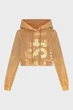 Жіноче коричневе худі F-SLIMMY-HOOD-P6 Diesel XS A14969 0AJEA - изображение 5