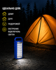 Фонарь аккумуляторный ALMINA MX-2606L 24 LED 6V 4Ah с USB-разъемом синий - изображение 4
