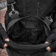 Сумка месенджер (через плече) (Cordura 600D) з липучками на патчі (патч-панель) чорна (94893784920809) - зображення 4