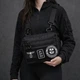 Сумка месенджер (через плече) (Cordura 600D) з липучками на патчі (патч-панель) чорна (94893784920809) - зображення 8