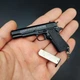 Сувенирный Пистолет COLT 1911 CLASSIC черный, разборный брелок из металла 1:3 фиджет - изображение 1