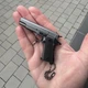 Сувенірний Пістолет COLT 1911 CLASSIC сірий, розбірний брелок з металу 1:3 фіджет - зображення 4