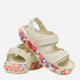 Детские сандалии для девочки Crocs Crocband Cruiser Glw Confetti Band SdK SmWtGua 212528-2MK 25-26 (C9) Brown (198445366147) - изображение 3