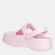 Подростковые кроксы-сабо для девочки Crocs Classic Mary Jane Clog K Chk 210615-6ZW 36-37 (J4) Pink (198445114304) - изображение 3