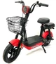 Электроскутер Crosser Mini LFP 450W 48V 15Ah, LiFePO4 аккумулятор, до 50 км пробег, электровелосипед 2 места Красный - изображение 1