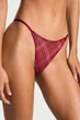 Комплект белья: бюстгальтер push-up и трусики стринг Victoria's Secret 75A/S Красный (143756) - изображение 3