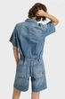 Жіночий синій джинсовий комбінезон Painter Short Overall G-Star RAW S D24394,D539 - зображення 3