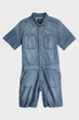 Жіночий синій джинсовий комбінезон Painter Short Overall G-Star RAW S D24394,D539 - зображення 5