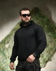 Худі мілітарі Trenash Warning Black з щільної двонитки з принтом DTF для міста та активного способу життя M - зображення 3