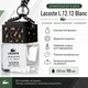 Автопарфюм Lacoste L.12.12 Blanc 10 мл — мужской аромат в авто | древесно-фужерный, освежающий запах - изображение 1