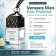 Автопарфюм Versace Man Eau Fraiche 10 мл — мужской аромат в авто | древесно-водный, свежий, цитрусовый запах - изображение 1