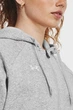 Жіноче сіре худі UA Rival Fleece FZ Hoodie Under Armour S 1379497-012 - зображення 4