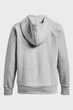 Жіноче сіре худі UA Rival Fleece FZ Hoodie Under Armour S 1379497-012 - зображення 6
