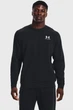 Чоловічий чорний світшот UA Essential Fleece Crew Under Armour XL 1374250-001 - изображение 1