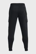 Чоловічі чорні спортивні штани UA Rival Fleece Cargo Jogger Under Armour 3XL 1382134-001 - зображення 6