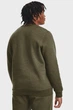Чоловічий оливковий світшот UA Essential Fleece Crew-GRN Under Armour XXL 1374250-391 - изображение 3