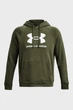 Чоловіче оливкове худі UA Rival Fleece Logo HD Under Armour L 1379758-390 - изображение 5