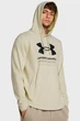 Чоловіче бежеве худі UA Rival Terry Graphic Hood Under Armour SM 1386047-273 - изображение 1