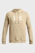 Чоловіче бежеве худі UA Rival Fleece Logo HD Under Armour XL 1379758-299 - изображение 4