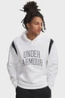 Чоловіче біле худі UA Rival Fleece Nov Hoodie Under Armour MD 6009353-100 - изображение 1