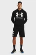 Чоловіче чорне худі UA Rival Fleece Big Logo HD Under Armour XL 1357093-001 - изображение 2