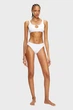 Жіночі білі трусики UFPN-D-OVAL-HIGH-WAISTED-BRIEF MUTANDE Diesel S A15364 0LKAR - изображение 2