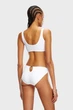 Жіночі білі трусики UFPN-D-OVAL-HIGH-WAISTED-BRIEF MUTANDE Diesel S A15364 0LKAR - изображение 3