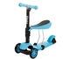 Детский самокат с сиденьем Best Scooter 3в1 зеленый - изображение 7