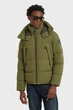 Чоловіча зелена куртка G- Whistler Padded Hooded Jacket 2.2 G-Star RAW L D25345,D518 - изображение 1