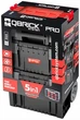 Набор ящиков для инструментов на колесах Qbrick System PRO Set 5in1 18" 450 х 390 х 785 мм (11060402801) - изображение 1