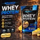Сироватковий протеїн Willmax Whey Protein 65% 1 кг шоколад з апельсином — білок для набору м’язової маси та відновлення - зображення 1