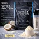 Сироватковий протеїн Powerful Progress 100% Whey Protein 2 кг кокос — концентрат та ізолят білка для спорту - зображення 1