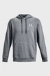 Чоловіче сіре худі UA Essential Fleece Hoodie Under Armour XXL 1373880-012 - изображение 5