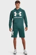 Чоловіче зелене худі UA Rival Fleece Fleece Big Logo HD Under Armour L 1357093-722 - изображение 2