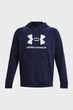 Чоловіче темно-синє худі UA Rival Fleece Logo HD Under Armour XL 1379758-410 - изображение 5