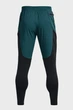 Чоловічі зелені спортивні штани UA Unstoppable Hybrid Pant Under Armour S 1373788-716 - изображение 6