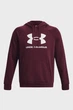 Чоловіче бордове худі UA Rival Fleece Logo HD Under Armour XL 1379758-600 - изображение 5