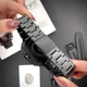 Смарт-годинник Modfit Onyx Black Steel + ремінець у подарунок - зображення 8