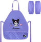 Фартух дитячий Kite Education Kuromi з нарукавниками 55x47 см (HK26-161-2) - зображення 2