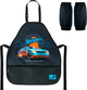 Фартух дитячий Kite Education Hot Wheels з нарукавниками 55x47 см (HW26-161) - зображення 1