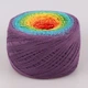 YarnArt Flowers, №277, секційне фарбування, 55% бавовна / 45% поліакрил, 250 г (1000 м), пряжа для в'язання, демісезонна, Ярнарт Фловерс - зображення 2
